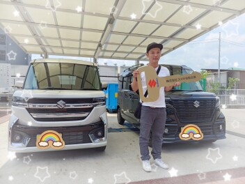 ★スペーシアカスタム ご納車★